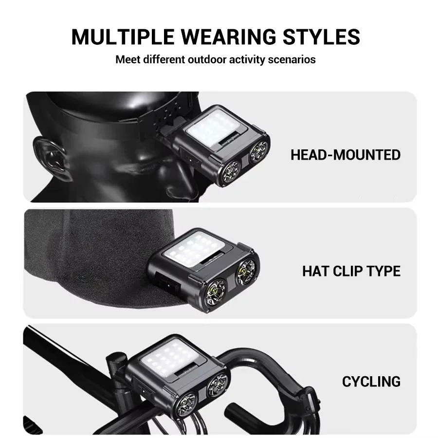 Sensor COB LED Headlamp Cap Cl - огляд і ціна Fishing Light